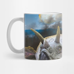 Dinosaur extinction - Astroid or comet impact Mug